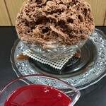 六花 - 濃厚ショコラ（別添 ラズベリーソース付）
〜花隈の「JHOICE」さんのチョコソース使用〜
（ミニサイズ）