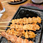 旨唐揚げと居酒メシ ミライザカ - 焼き鳥盛り合わせ