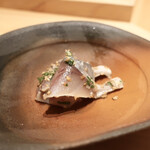 鮨 てつ也 - オリジナルごま鯖