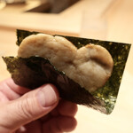 鮨 てつ也 - 平貝磯辺