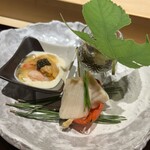 銀座 蟹 あかつき - 