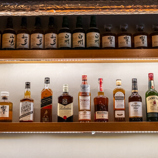 希少なジャパニーズウイスキー。世界5大ウイスキーを一堂に！