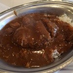 カレーショップ インデアン - ハンバーグ