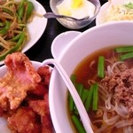 久香居 - 青椒肉絲定食：880円