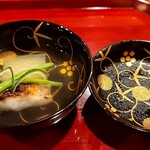 銀座 きた川 - 甘鯛　冬瓜の椀