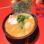 ラーメン 厚木家 - ラーメン味玉トッピング