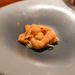 蒼 - 福井小浜の赤雲丹冷製フェデリーニ