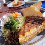 ジュンブレンドキッチン - キッシュのセット。野菜たっぷりでおいしい。