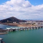 Yamada Goheimochiten - 犬山城から伊木山と木曽川を望む