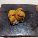 銀座のみこ寿司 - うに握り