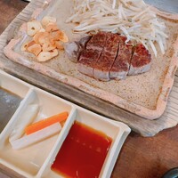 ステーキハウス 吉池 - 国産牛　ステーキランチ　フィレ　120g