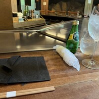 ステーキハウス 吉池 - テーブルセッティング