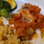 キッチン ブルー グローブ - 鱈のポワレはホロホロに柔らかい