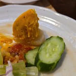 キッチン ブルー グローブ - カブの上へ乗せて