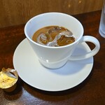 キッチン ブルー グローブ - ホワイトコーヒーへ