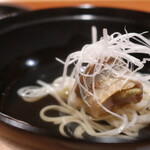 西麻布 うに成 - 焼鮎と素麺の御椀
