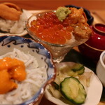 西麻布 うに成 - ひとくち雲丹御膳