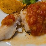 キッチン ブルー グローブ - 鱈ポワレは柔らか