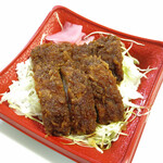 会津よろずや - ヒレカツ丼ハーフ800円税込ｗ