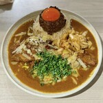吉田カレー  - ミックス 並・豚・チーズ・新玉ねぎのアチャール