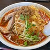 らーめんランド - うま辛ラーメン＋チャーシュー＋ネギ