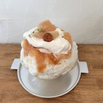 comugi - ももミルクかき氷