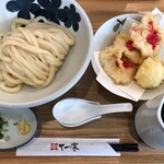 讃岐うどん 本格手打 てつ家 - 親子天セット