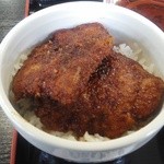 大江戸 - 「ソースかつ丼セット」の　ミニソースかつ丼