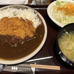 しゃぶしゃぶ・串やき 森の酒場 隠豚 - ■ロースかつカレー¥1,280