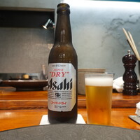 馳走西健一 - 暑かったので最初はビール♪