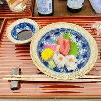 眺河　先斗町～華～ - ★ 甘鯛塩締め　本鮪　鱧落とし
