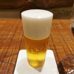 傳 - 揚げ物に合わせてビール