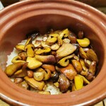 傳 - 夏のキノコご飯