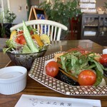 こぶた食堂 - 野菜で満足したー