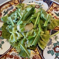 RISTORANTE E'VOLTA Unico Polo - パスタはバジルソースのパスタを選択