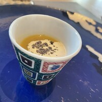 RISTORANTE E'VOLTA Unico Polo - シルクスイート焼き芋のズッパ（冷製スープ）