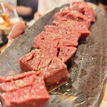 炭火焼肉じゃいあん - 厚切りハツ