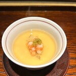 池田紘三 - 桜海老の茶碗蒸し