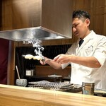 池田紘三 - のどぐろを炙る