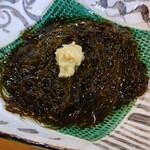 ととや烏賊煎 - 岩もずく（770円 ゴリゴリ食感、好きなやつ）