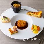 RESTAURANT DEUX VISAGES - アミューズ6品