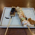 釜めし菜時記 さき亭 - コースの串焼き