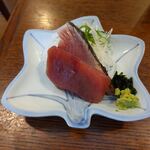 釜めし菜時記 さき亭 - コースのお刺身2切れ