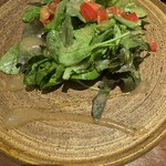 坐 - 焼きなすのサラダ