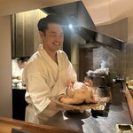 坐 - 河原大将と高坂鶏