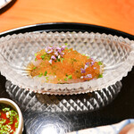 らん亭～ 美日庵 - 平目昆布時締めジュレ