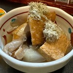 沖縄酒場 み～や～ぐゎ～ - お通しの冷たいおでん