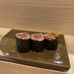 鮨 和食 にし野 - 鉄火巻