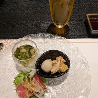 鉄板焼き 太縁 - 前菜