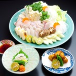 Menu to enjoy natural tiger blowfish in summer